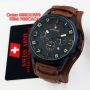 SWISS ARMY SA4121 (BRBL) Brown Leather