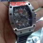 RICHARD MILLE RM011 Silver Black