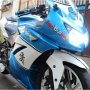 Jual Kawasaki Ninja 250 Blue Candy 2010 Modif