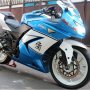 Jual Kawasaki Ninja 250 Blue Candy 2010 Modif