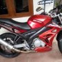 Jual VIXION Merah Marun Mei 2012 Terawat Modif Simple Bogor 