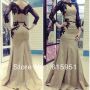 long dress kombi brukat