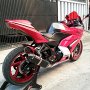 Jual Kawasaki Ninja 250 Red Th 2010 Modif