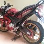 Yamaha Vixion Red 2010 modif