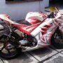 Vixion 2012 modif Ninja warna putih