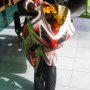 Vixion 2012 modif Ninja warna putih