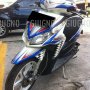 Jual Honda Vario 110 CBS 2010 biru putih