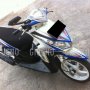 Jual Honda Vario 110 CBS 2010 biru putih