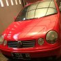 jual VW Polo 2002 Merah Km Rendah