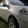 Jual Nissan March Putih A/T 2012 Terawat