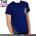 Kaos Distro - Pocket Navy Grey