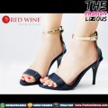 Sepatu High Heels Wanita Import - Red Wine BAT-1256 Navy