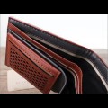 Dompet Pria Kulit Asli - Burberry Brown Tartar