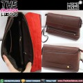 Handbag Pria Branded - Montblanc Brown Zipper