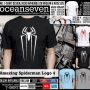 Kaos Amazing Spiderman Logo 4 - 6