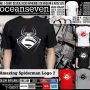 Kaos Amazing Spiderman Logo 7 - 9