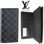 Dompet Panjang Pria Louis Vuitton 58102 - Damier Black