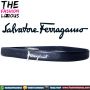 Ikat Pinggang Salvatore Ferragamo Letter - Silver