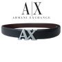 Ikat Pinggang Pria Armani - AX Black