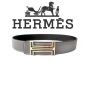 Ikat Pinggang Pria Hermes - Gold Grey