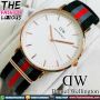 Jam Tangan Pria - Daniel Wellington Black Gray Red