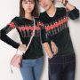 Kaos Couple Lengan Panjang - Tentara