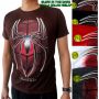 Kaos Spiderman 3D Glow In The Dark 