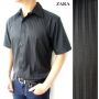 Kemeja Pria Lengan Pendek Zara 17333 - Black Line