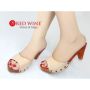 Sepatu Wanita Import : Red Wine P2655-18