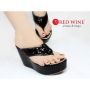 Sepatu Wanita Import - Red Wine Q292-268