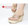 Sepatu Wanita Import - Red Wine Q292-268