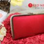 Dompet Wanita Import : Red Wine QA438