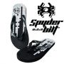 Sandal Pria Rubber Spyderbilt - Black &amp; White