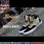 Sepatu Pria Kasual - Drome Boots Black Cream