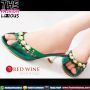 Sepatu Wanita Import - Red Wine A177-1