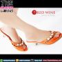 Sepatu Wanita Import - Red Wine A177-1
