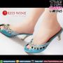 Sepatu Wanita Import - Red Wine A177-2