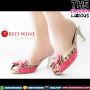 Sepatu Wanita Import - Red Wine A2311-78