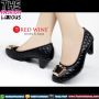 Sepatu Wanita Import - Red Wine Y935-A Black