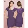 Spandex Violet Dress