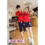 Stelan Couple Navy - Red