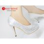 Sepatu Wanita Import - Red Wine T3586