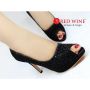 Sepatu Wanita Import - Red Wine T3589-46 