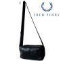 Tas Slempang Pria Fred Perry - Black Woven