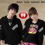 Jaket Couple Louis Vuitton - Black