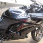 Jual Ninja 250 CC 2010 HITAM Modif ringan