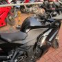 Jual Ninja 250 CC 2010 HITAM Modif ringan