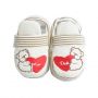 Kiddy Baby Set Stripe Bear Theme Shoes