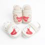 Kiddy Baby Set Stripe Bear Theme Shoes
