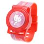 Jam Tangan Anak Hello Kitty with Music & Lamp - Merah